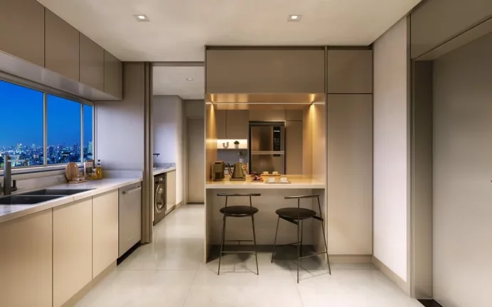 Imagem Imperdível: Apartamento à venda no Itaim Bibi, São Paulo-SP, 3 quartos, 3 suítes, 4 banheiros, 3 vagas de garagem, 200 m² - Condomínio Orla Paulistana!