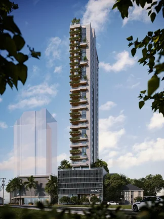 Imagem Apartamento com 3 dormitórios à venda sendo 3 suítes, 151.0 m² por - R$ 4.035.565,73 - Perequê - Porto Belo/SC