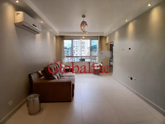 Imagem Apartamento Reformado com 02 suítes vaga de garagem elevador portaria 24h na Pompéia - Santos R$ 849.000,00