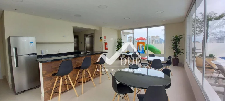 Imagem Apartamentos NOVOS com 2 ou 3 suítes, lazer na cobertura à venda, 72 ou 83m² a partir de R$ 741.000 - Boqueirão - Santos/SP