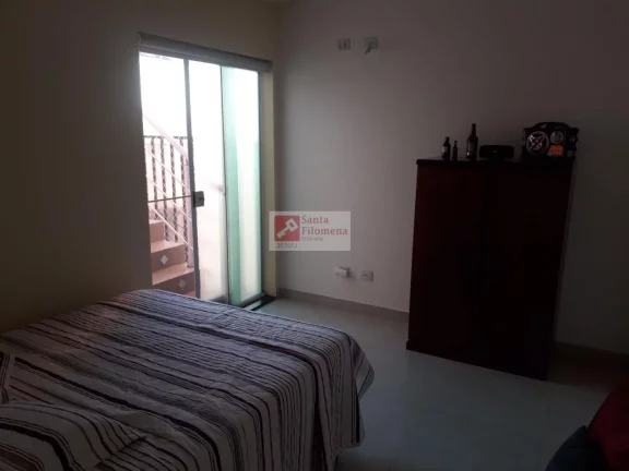Imagem Sobrado para Venda em Santo André, Vila Valparaíso, 3 dormitórios, 1 suíte, 3 banheiros, 3 vagas