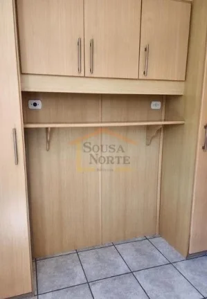 Imagem Apartamento 56m², 2 dormitórios, banheiro, armários na cozinha e dormitórios, área de serviço,...