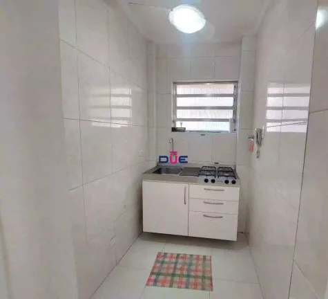 Imagem Apartamento com 1 dormitório à venda, 55 m² por R$ 340.000 - Boqueirão - Santos/SP