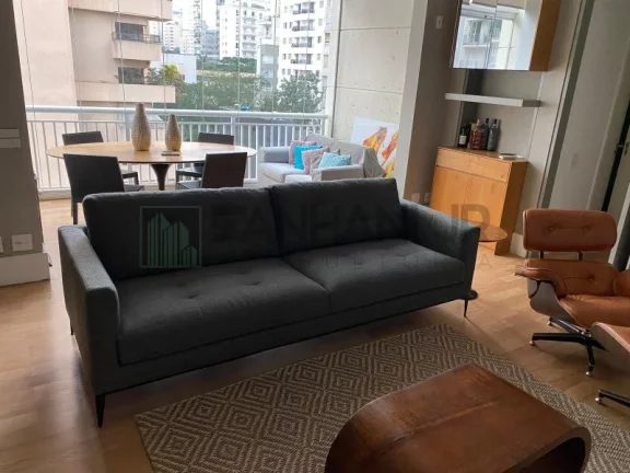Imagem Aluguel de Apartamento de Alto Padrão em Cerqueira César, São Paulo-SP: 2 Quartos, 2 Suites, 3 Salas e 2 Vagas!