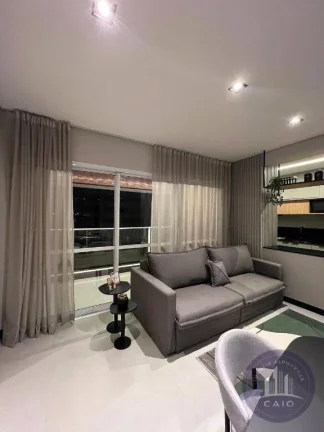 Imagem Apartamento 1 suíte para alugar, 55m² por R$ 5.990/mês- Alphaville/SP