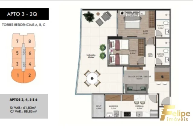 Imagem LANÇAMENTO DO ABSOLUTE TOWN: MALL ... RESIDENCE - CENTRO DE GUARAPARI