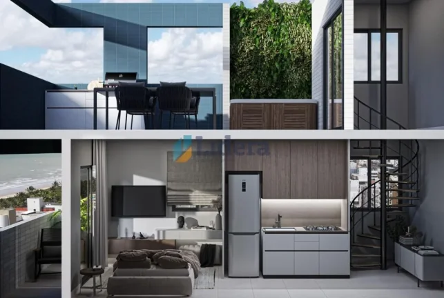 Imagem Flat - 23,99 m² - Intermares, Cabedelo/PB