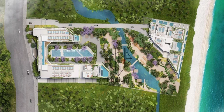 Imagem Apartamentos térreo com área privativa e pé na areia da praia de Ponta de Campina - AP2200