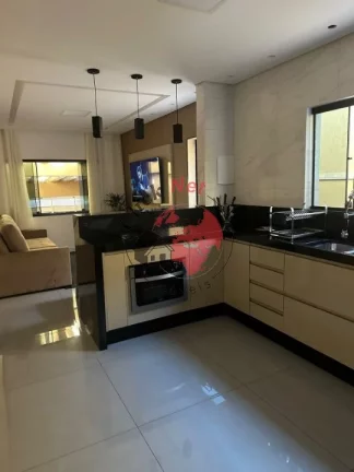 Imagem Casa Térrea 2 dormis sendo 1 suíte ,móveis planejados,churrasq, 2 vagas. bairro Alves Dias , São Bernardo do Campo