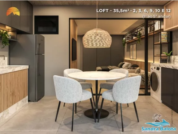 Imagem Apartamentos com dormitórios de frente para o mar (Itaguá)