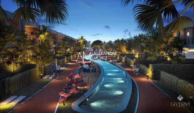 Imagem Giverny Condomínio Jardim, Eusébio - CE. Casas Duplex, 4 suítes.
