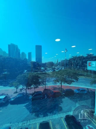 Imagem Sala comercial com 91 m² para alugar por R$ 4.680,00/mês - Alphaville/SP
