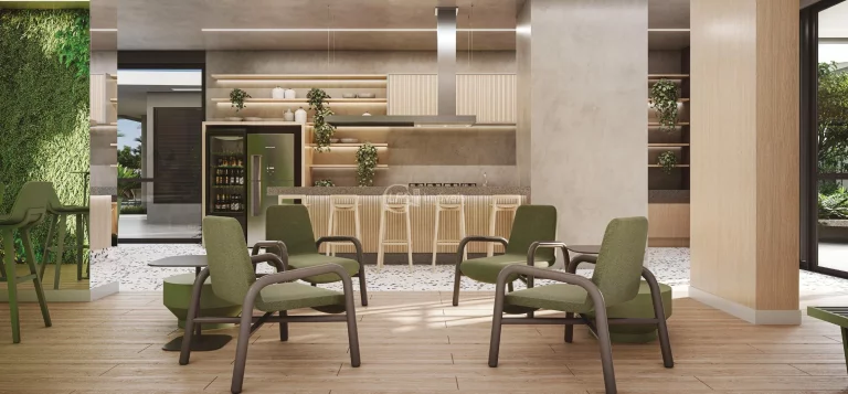 Imagem Apartamento à venda em Campo Grande - MS, Chácara Cachoeira: 3 quartos, 1 suíte, 1 sala, 1 banheiro, 1 vaga, 87m² de área.