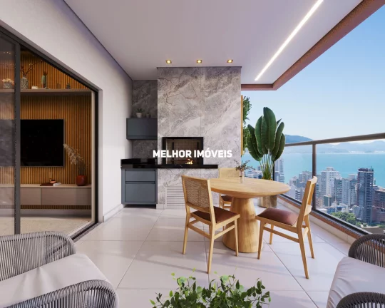 Imagem  Pre-lançamento Perequê em Porto Belo Alto Padrão à venda no Edifício Ilha de Sardenha Residencial Entrada R$ 168.590,91 Saldo em 100x mais reforços.