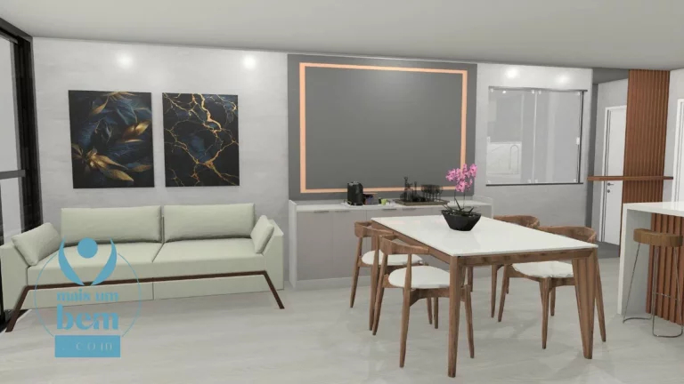 Imagem Apartamento 74 m², 2 quartos (1 suíte) à venda por R$ 675.000 - Cabral - Curitiba/PR