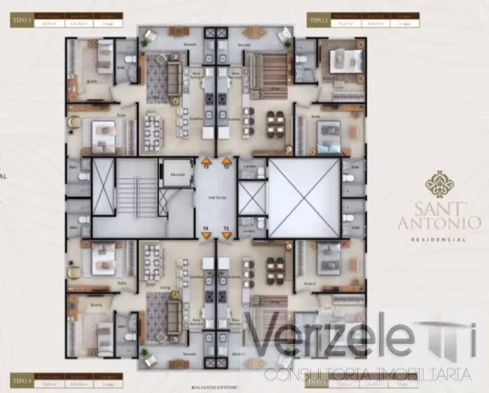 Imagem Apartamento 2 dormitórios para Venda em Camboriú / SC no bairro São Francisco de Assis