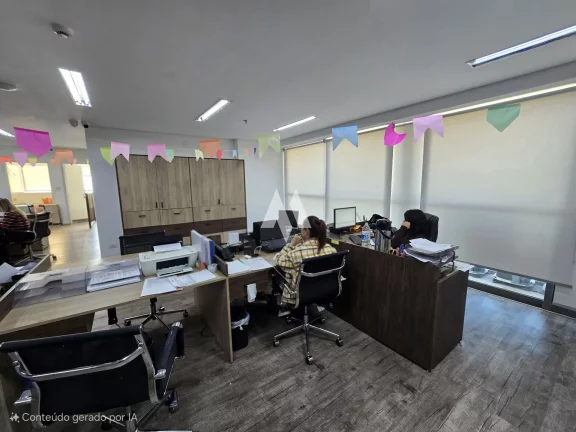 Imagem Sala Comercial Valongo para locação, 4 salas unificadas, 4 vagas