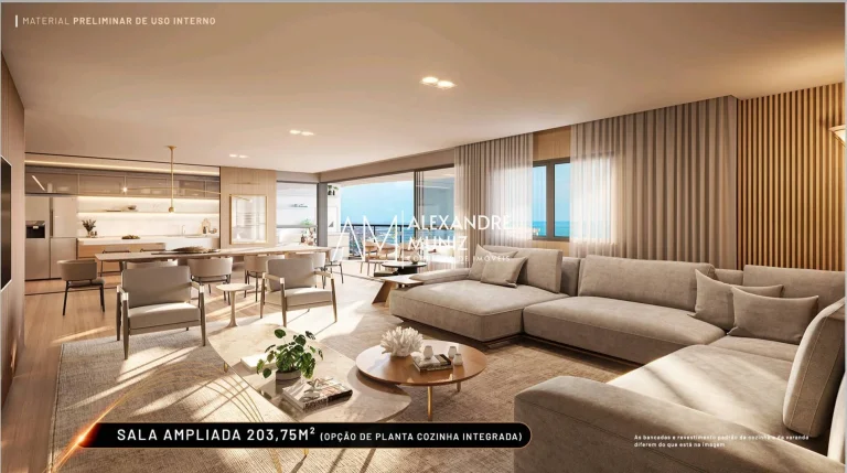 Imagem Casa Boris Meireles, Lançamento, Apartamentos à Venda Meireles, 4 suítes.