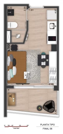 Imagem APARTAMENTO RESIDENCIAL em São Paulo - SP, Centro