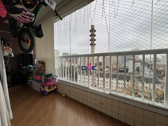 Imagem Apartamento de 2 dormitórios, 1 suíte e 1 vaga, condomínio clube com lazer completo em Santos