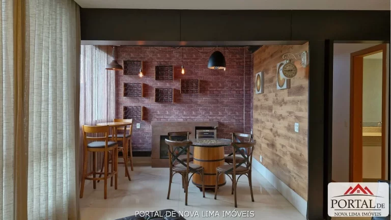 Imagem Apartamento a venda no Vale dos Cristais no Vila Grimm 154 m² - Apartamento montado e decorado
