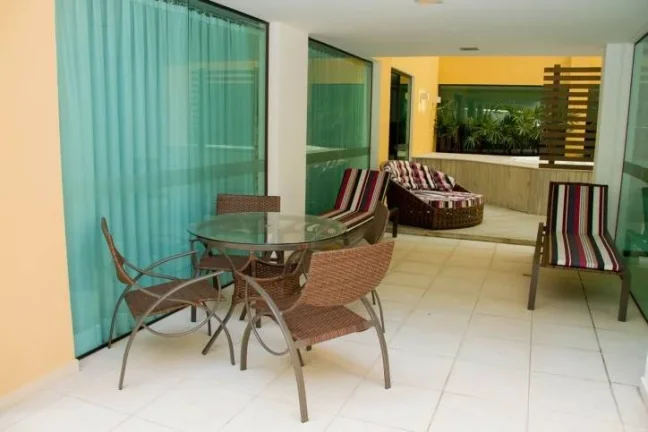Imagem Apartamento com 3 dormitórios , 121 m² - Jurerê Internacional - Florianópolis/SC