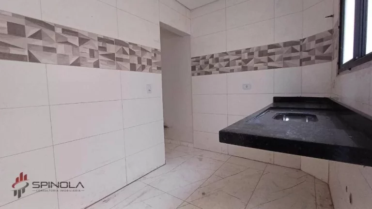 Imagem Sobrado com 3 dormitórios à venda, 101 m² por R$ 565.000,00 - Mirim - Praia Grande/SP