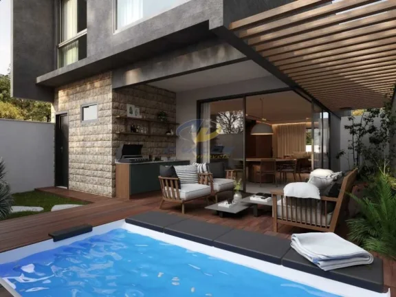 Imagem Venha morar no 1 Condomínio de casas de alto padrão com 3 ou 4 suites. Casas 177m2 à 205m2 de área + quintal