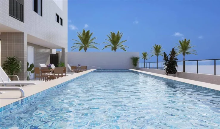Imagem APARTAMENTO COM 66.83 m² - MIRIM - PRAIA GRANDE SP