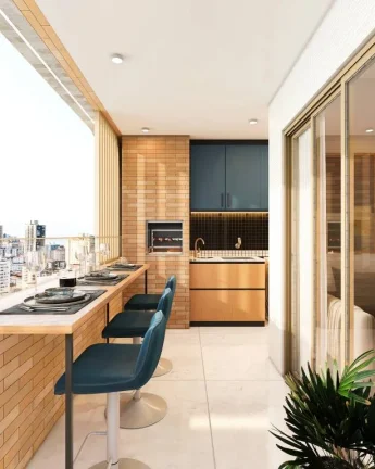 Imagem APARTAMENTO COM 63.81 m² - GUILHERMINA - PRAIA GRANDE SP