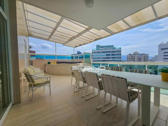 Imagem Cobertura Pé na Areia à venda com 4 Dormitórios 2 suítes 186m² - Riviera de São Lourenço - Bertioga SP