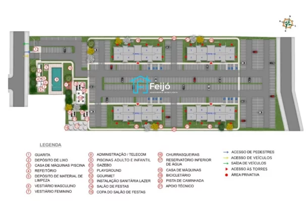 Imagem Apartamentos 2 dormitórios com opções de sacada e pátio em Canoas bairro Fátima