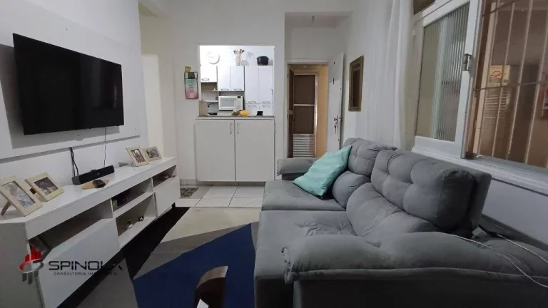 Imagem Apartamento com 1 dormitório à venda, 43 m² por R$ 240.000,00 - Tupi - Praia Grande/SP