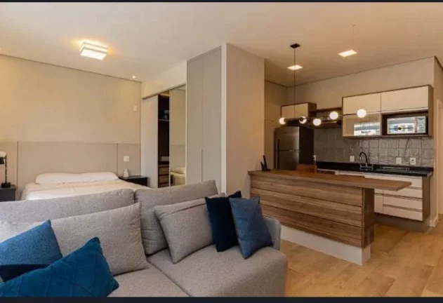 Imagem Apartamento com 1 dormitório, vaga e lazer no Itaim Bibi