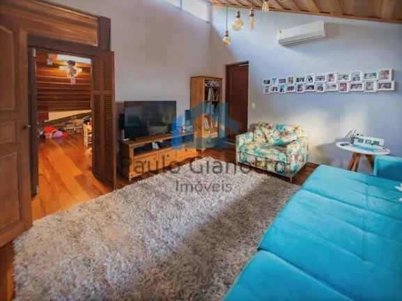 Imagem Casa Rústica, linda, Térrea c/ piscina e gourmet!