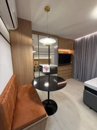Imagem Apartamento com 1 dormitório para alugar, 24 m² por R$ 3.510,00/mês - Brooklin - São Paulo/SP