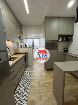 Imagem Apartamento com 3 dormitórios à venda, 109 m² por R$ 400.000 - Vila Nova - Cubatão/SP