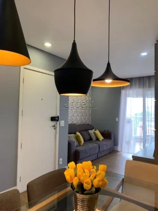 Imagem Apartamento com 88 M² com 3 dormitórios sendo 1 suíte, 3 banheiros, varanda, sala, cozinha com ba...