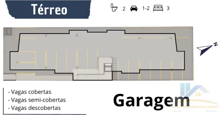 Imagem Cobertura Duplex para Venda em São José dos Pinhais, Bom Jesus, 3 dormitórios, 1 suíte, 2 banheiros, 1 vaga