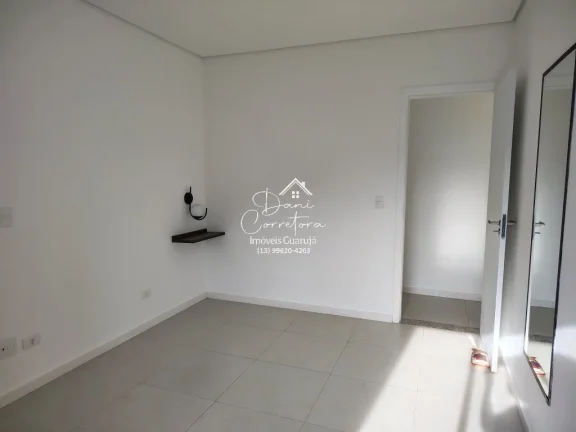 Imagem Apartamento frente mar com lazer, Tombo com 3 Quartos, 3 Suítes, 2 Salas, 4 Banheiros, 3 Vagas de Garagem, 112m²!