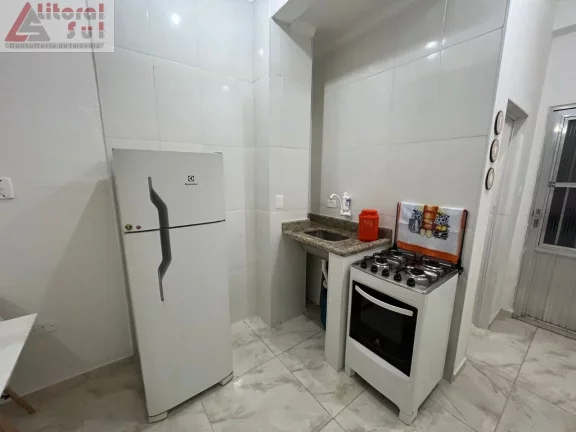 Imagem Apartamento à venda em Praia Grande-SP, Aviação: 1 quarto, 1 banheiro, 1 vaga de garagem, 28m² de área