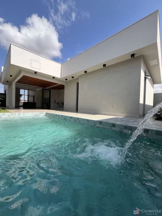 Imagem Mansão de Alto Padrão à Venda no Estância das Águas em Patos de Minas – 3 Suítes, Piscina e Acabamento Luxo
