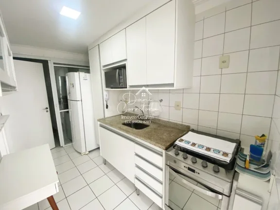 Imagem Apartamento à venda em Guarujá-SP, Vila Alzira: 3 quartos, 1 suite, 2 salas, 2 banheiros, 2 vagas, 118m². Venha conferir!