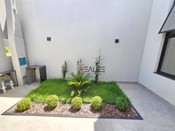 Imagem Casa moderna com 3 dormitórios à venda, 103 m² por R$ 690.000 - Smart City - Indaiatuba/SP