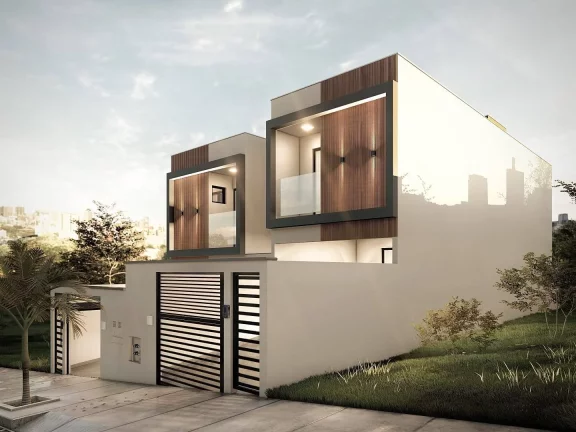 Imagem Casa com 3 Quartos à Venda, 90 m² em Santa Terezinha - Ibirité