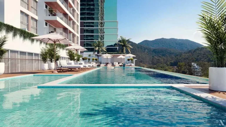 Imagem Apartamento com 2 suítes e 1 vaga de garagem na Praia Brava - Itajaí