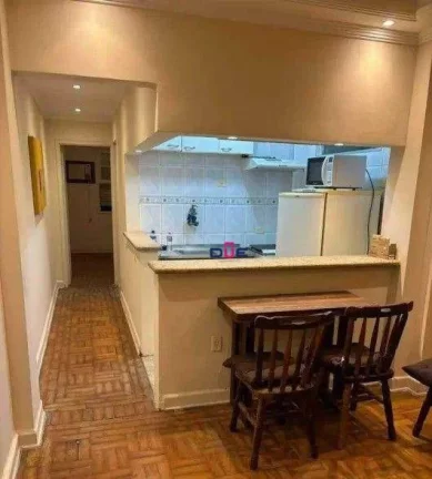 Imagem Apartamento com 1 dormitório para alugar, 35 m² por R$ 2.700/mês - Boqueirão - Santos/SP