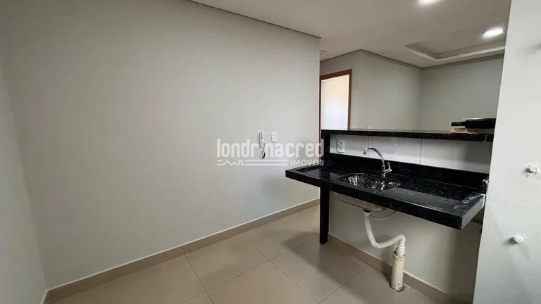 Imagem Apartamento no Spazio La Traviata em Londrina, 47m², 2 dormitórios, 1 banheiro, sala, cozinha e 1 vaga de garagem em condomínio seguro e bem localizado