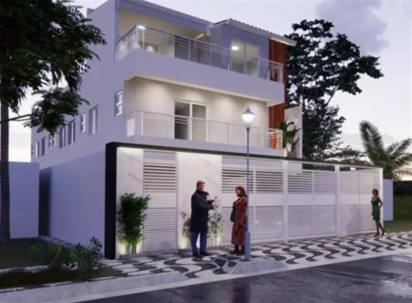 Imagem CASA COM 92.32 m² - MIRIM - PRAIA GRANDE SP