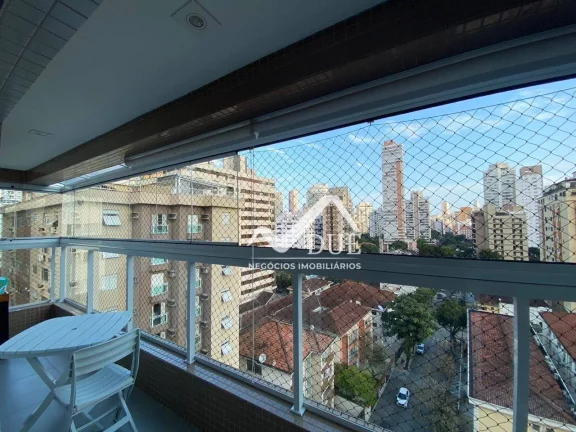 Imagem Apartamento com 2 dormitórios à venda, 76 m² por R$ 950.000,00 - Gonzaga - Santos/SP